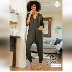 Natural Life Charlie V-Neck Jumpsuit